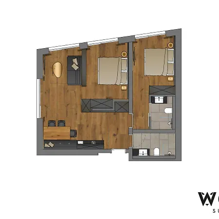 Der Wolf -suiten Apartment