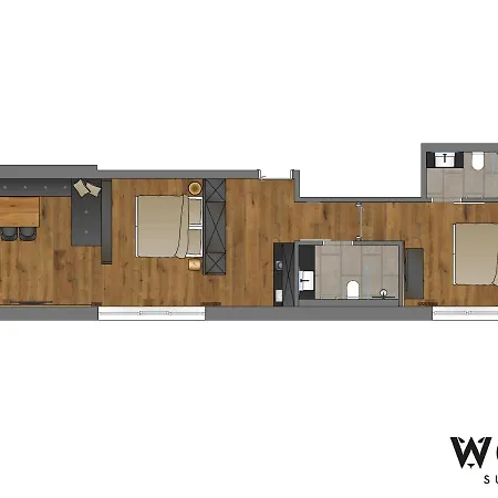 Der Wolf -suiten Appartement *