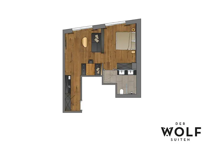 Апартаменты Der Wolf -suiten *